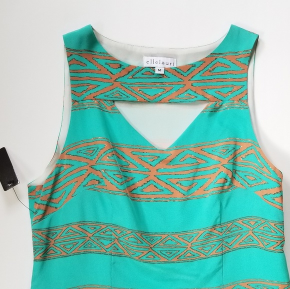 Ellelauri Silk Cutout Dress - Picture 3 of 8